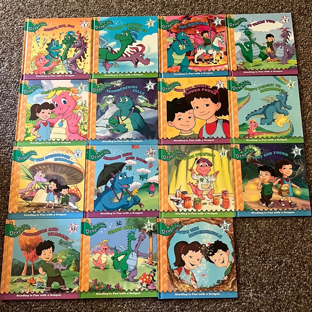 Original Dragon tales book collection!